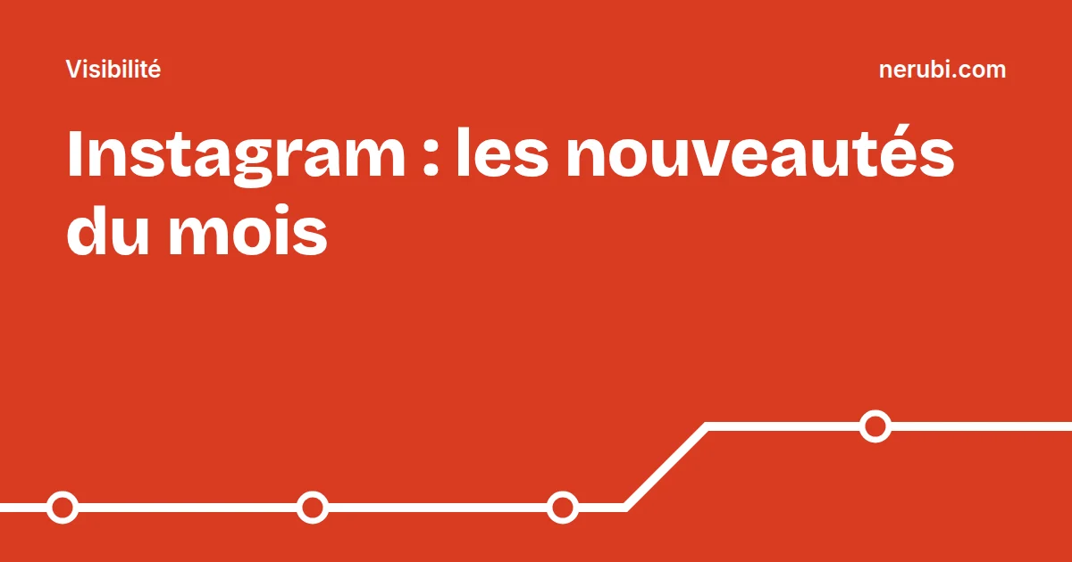 Illustration du point mensuel sur les nouveautés Instagram d'octobre 2026