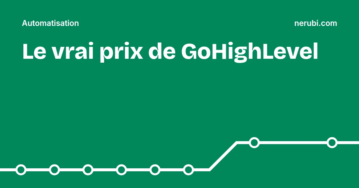 Illustration du guide des tarifs de GoHighLevel en France en 2026