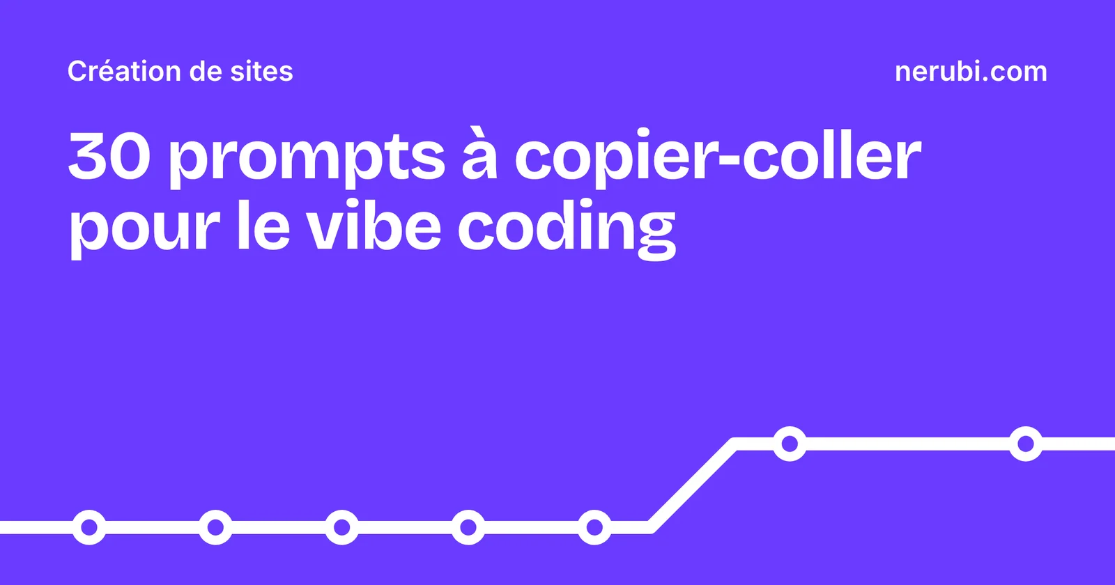 Illustration de la bibliothèque de 30 prompts pour le vibe coding